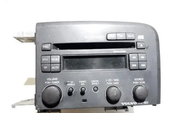 Volvo S80 Radio/CD/DVD/GPS head unit 9491217 9491792