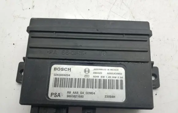 Citroen C5 Parking PDC control unit/module 9663821680