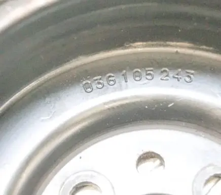 Skoda Superb B6 (3T) Crankshaft pulley 03G105243