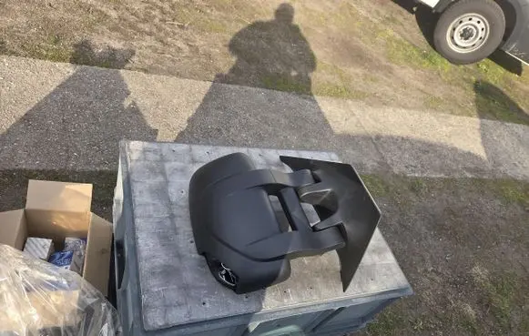 Opel Movano B Front door electric wing mirror 93197492