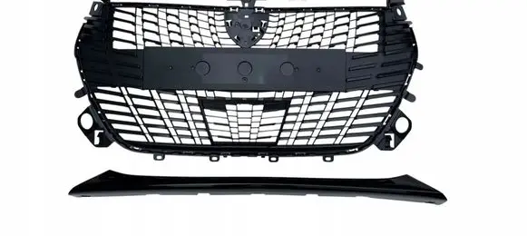 Peugeot 208 II Front bumper upper radiator grill 9855774980