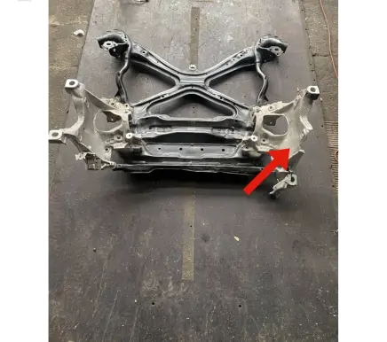Audi A4 S4 B9 8W Front subframe 8W1399347H 8W0399296E