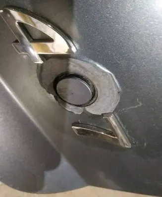 Peugeot 407 Tailgate/trunk/boot exterior handle 