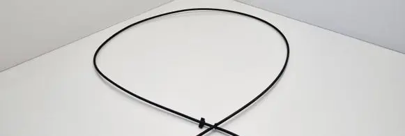 Volkswagen PASSAT B3 Engine bonnet/hood lock release cable 