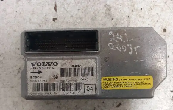 Volvo V70 Airbag control unit/module 0285001254 8645271