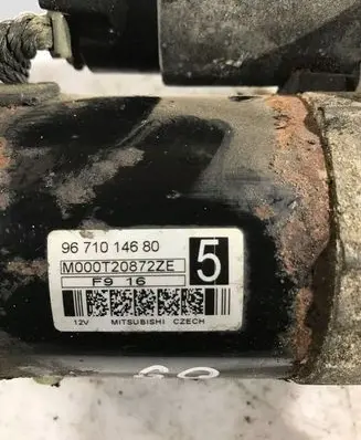 Citroen C5 Starter motor 9671014680 M000T20872ZE