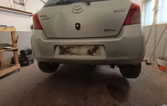 Toyota Yaris Rear beam 