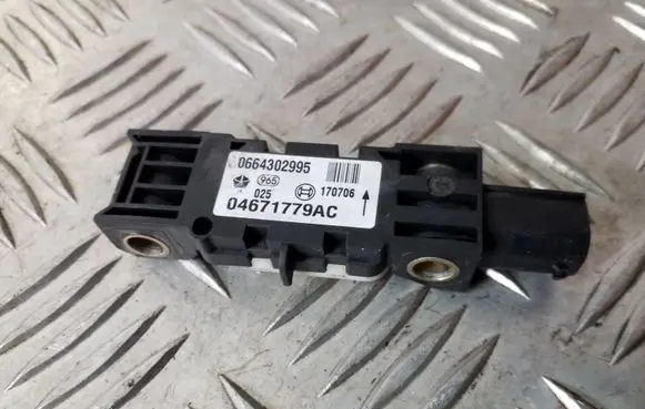 Airbag deployment crash/impact sensor