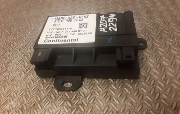 Mercedes-Benz E A207 Fuel injection pump control unit/module 2129000406 A2129000406