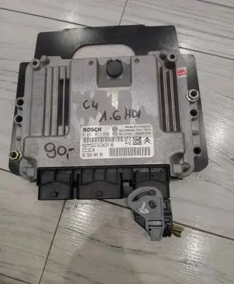 Citroen C4 I Engine control unit/module ECU 0281011630