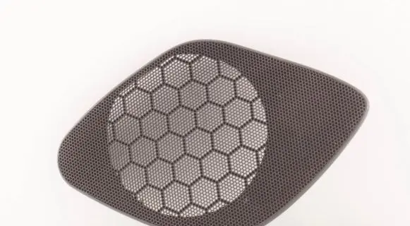 Dash center speaker trim cover