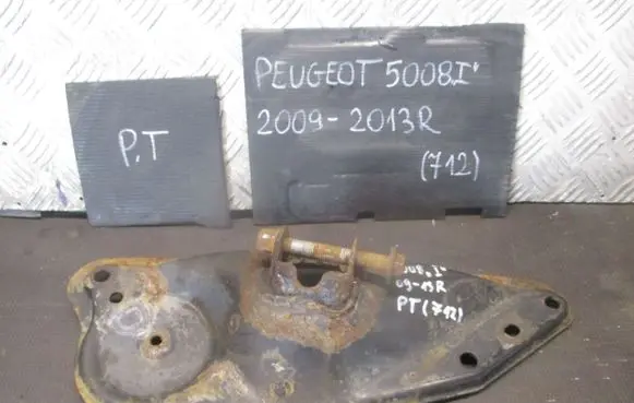 Peugeot 3008 I Rear shock absorber with coil spring 