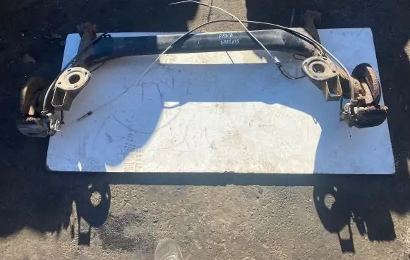 Rear axle beam