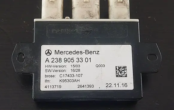 Mercedes-Benz GLC X253 C253 Other control units/modules A2389053301 K95303AH 01743310
