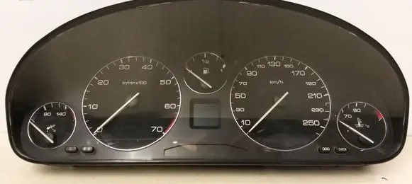 Peugeot 607 Speedometer (instrument cluster) 9629598280