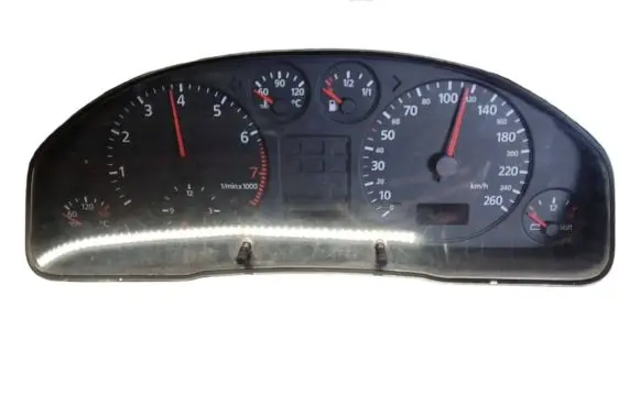 Audi A6 S6 C5 4B Speedometer (instrument cluster) 4B0919860F 8L0919272A 008AU2820