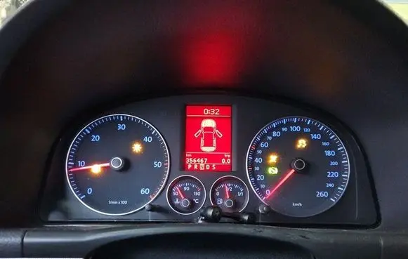 Volkswagen Touran I Speedometer (instrument cluster) 1T0920872F IMPRK1545212