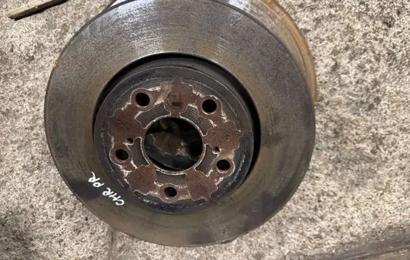 Toyota C-HR II Front brake disc ACSS