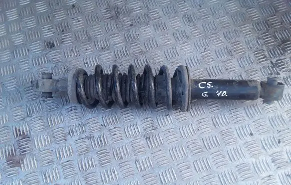 Citroen C5 Rear shock absorber with coil spring 9682474680 03071000522