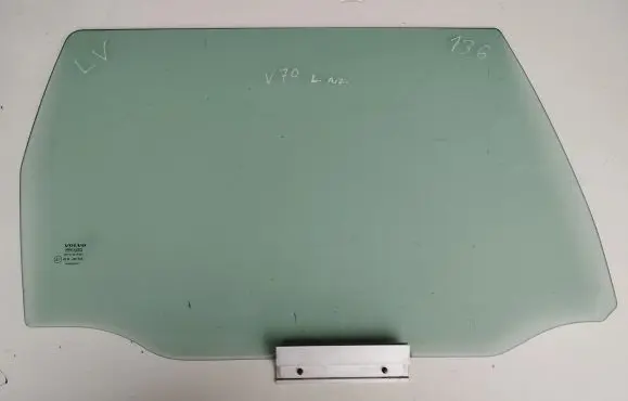 Volvo V70 Rear door window glass 43R001105