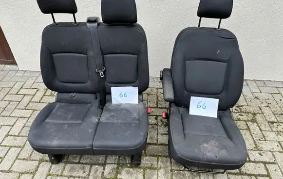 Renault Trafic III (X82) Seat and door cards trim set 876207632R