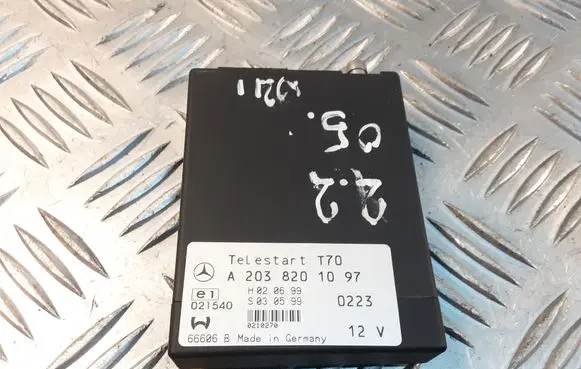 Mercedes-Benz E W211 Phone control unit/module A2038201097