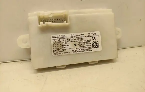Mercedes-Benz A W176 Keyless (KESSY) go control unit/module A2129009729