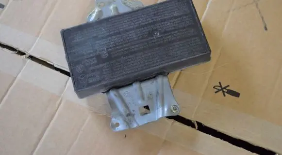 Front door airbag