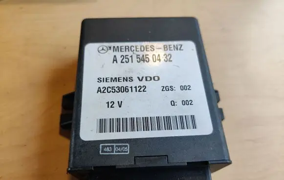 Mercedes-Benz E W211 Other control units/modules A2515450432