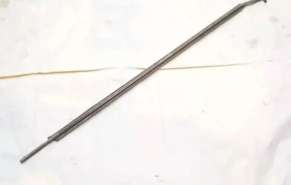 Front door glass trim molding
