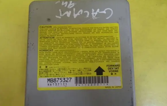 Mitsubishi Galant Airbag control unit/module MB875327 X6T37171