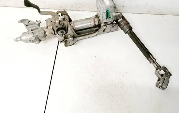 Steering wheel axle