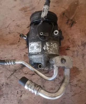 Opel Zafira B Air conditioning (A/C) compressor (pump) 15540748