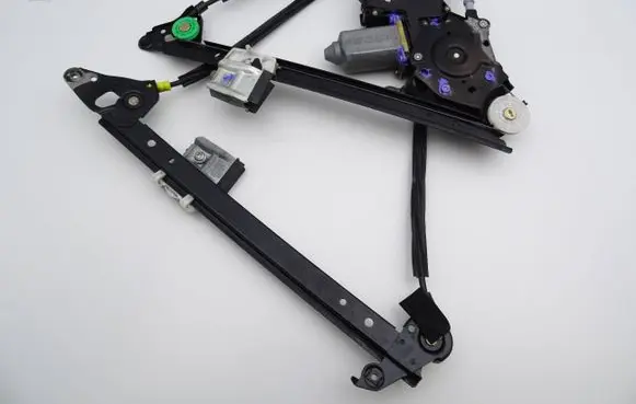 Ford Galaxy Rear door window regulator with motor 1H4959811A
