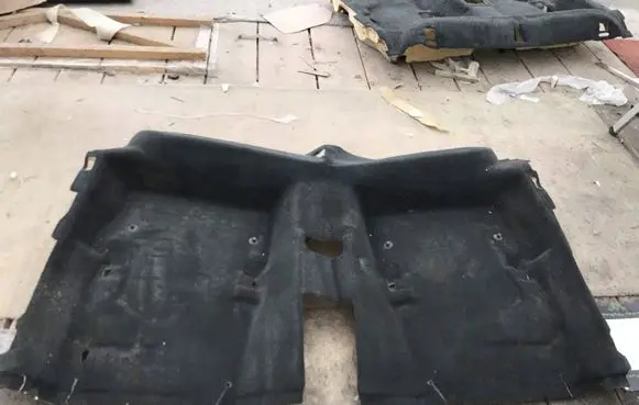 Volvo S60 Rear floor carpet liner 