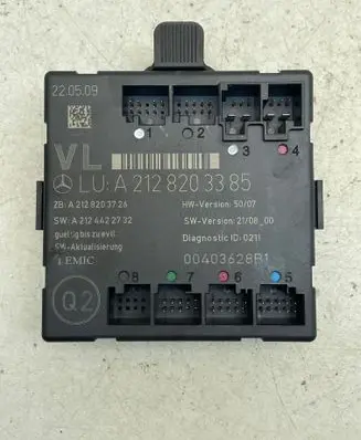 Mercedes-Benz GLK (X204) Door control unit/module A2128203385 A2128203726 A2124422732