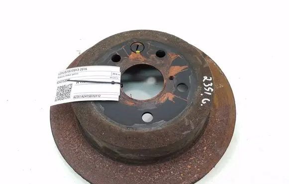 Lexus IS III XE30 Rear brake disc 4243153020
