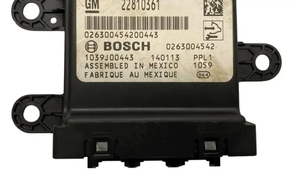 Opel Zafira C Parking PDC control unit/module 22810361 1039J00443 0263004542