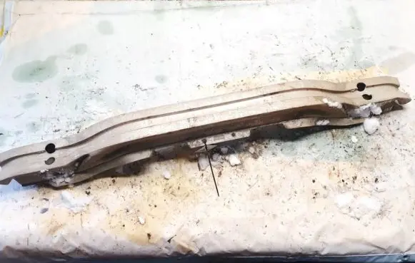 Rear beam