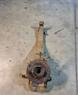 Audi Q7 4L Front wheel hub spindle knuckle 7L0407258A