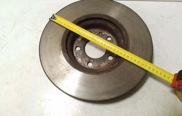 Front brake disc