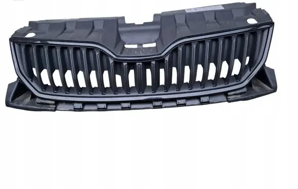 Skoda Fabia Mk3 (NJ) Front bumper upper radiator grill 6V0853653C