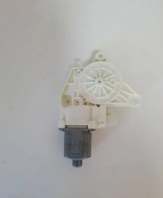 Front door window regulator motor