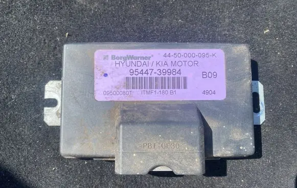 KIA Sportage Gearbox control unit/module 9544739984 4450000095K 09500080T