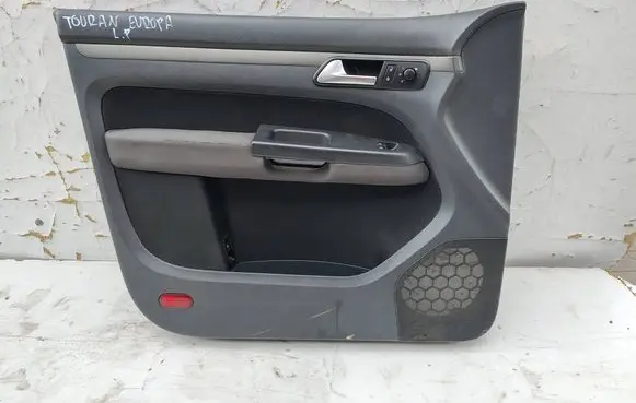 Volkswagen Touran I Front door card panel trim 1T12867011012