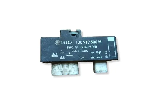 Volkswagen Polo IV 9N3 Coolant fan relay 1J0919506M