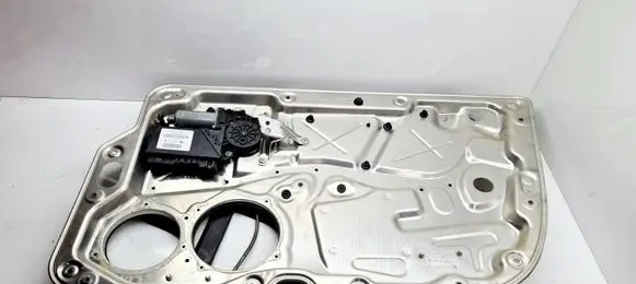 Front door window regulator with motor