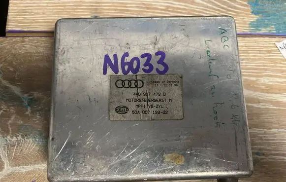 Audi A6 S6 C4 4A Engine control unit/module 4A0907473D 5DA00719302