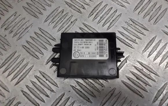 Toyota Yaris Immobilizer control unit/module 89780-0D011