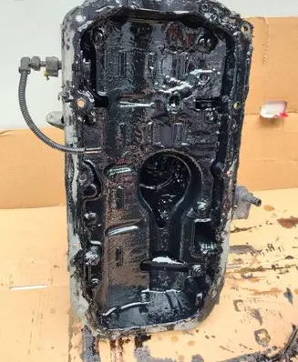 Opel Astra H Oil sump 55194355